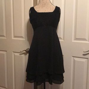 Empire waist little black dress